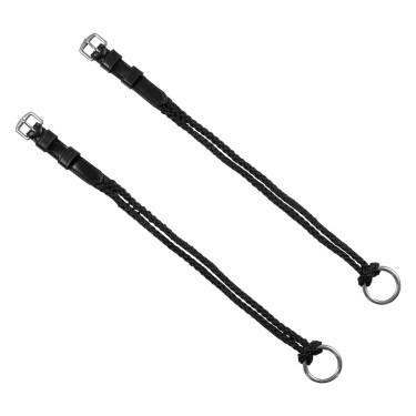 Nylon-Gebiss von Equestro Schwarz