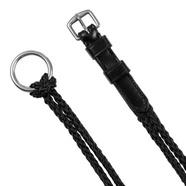 Nylon-Gebiss von Equestro Schwarz