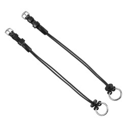 Gebiss mit Seil Gag Equestro Schwarz