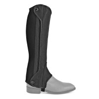 Mini-Chaps aus Leder Chester Equestro Schwarz