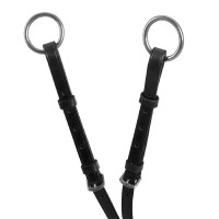 Langlebiger Leder-Martingal Melissa Equestro Schwarz Langlebiger Leder-Martingal Melissa Equestro Schwarz
