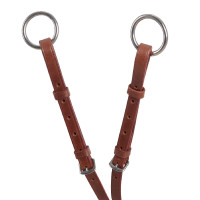 Langlebiger Leder-Martingal Melissa Equestro Cognac Braun