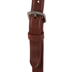 Langlebiger Leder-Martingal Melissa Equestro Cognac Braun