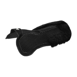Hexagonales Gel-Stoßdämpfer Schaf Acavallo Schwarz / schwarz