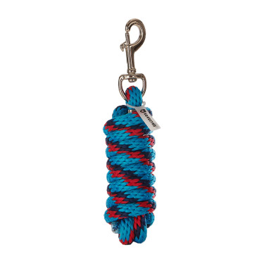 Nylonhalfter mit Führstrick Red Trim Equestro Türkis / Rot / Marineblau Nylonhalfter mit Führstrick Red Trim Equestro Türkis / Rot / Marineblau