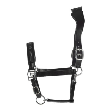 Lederhalfter mit ergonomischem Kälberschutz Acavallo Lederhalfter mit ergonomischem Kälberschutz Acavallo