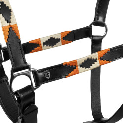 Lederhalfter mit Navajo-Verzierungen Polo N Equestro Lederhalfter mit Navajo-Verzierungen Polo N Equestro