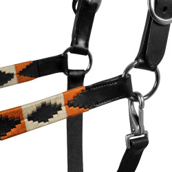 Lederhalfter mit Navajo-Verzierungen Polo N Equestro Lederhalfter mit Navajo-Verzierungen Polo N Equestro