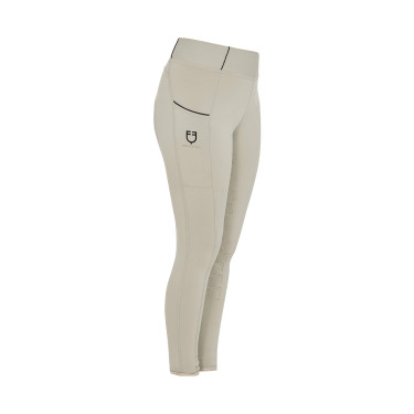 Mädchen-Leggings mit Grip und Equestro-Logo