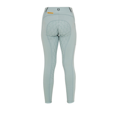 Mädchen-Leggings mit Grip und Equestro-Logo Mädchen-Leggings mit Grip und Equestro-Logo