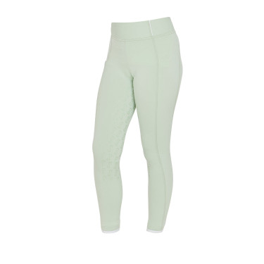 Mädchen-Leggings mit Grip und Equestro-Logo Mädchen-Leggings mit Grip und Equestro-Logo