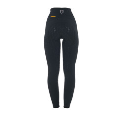 Damen Reitleggings mit Strass Equestro Schwarz
