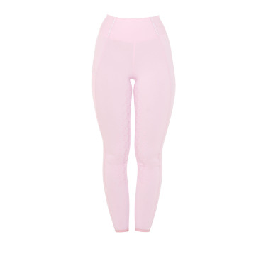 Damen Reitleggings mit Strass Equestro Ballerina Rosa