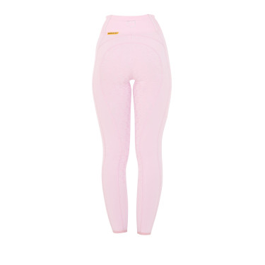Damen Reitleggings mit Strass Equestro Ballerina Rosa