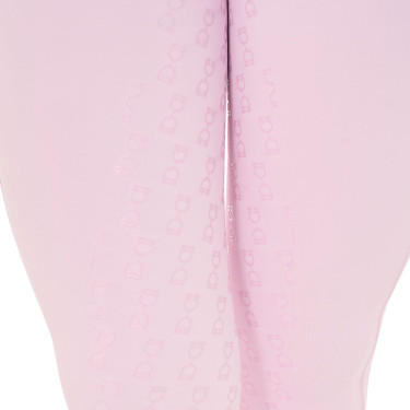 Damen Reitleggings mit Strass Equestro Ballerina Rosa