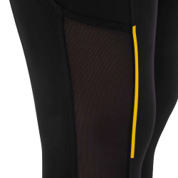 Damen-Leggings mit enger Passform und Micro-Mesh-Einsätzen Equestro Damen-Leggings mit enger Passform und Micro-Mesh-Einsätzen Equestro