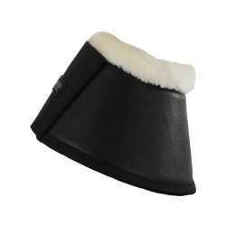 Glocken aus ökologischem Leder Schaf mit Klettverschluss Acavallo Schwarz Glocken aus ökologischem Leder Schaf mit Klettverschluss Acavallo Schwarz