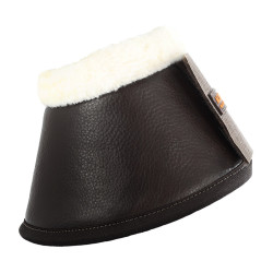 Glocken aus ökologischem Leder Schaf mit Klettverschluss Acavallo Braun Glocken aus ökologischem Leder Schaf mit Klettverschluss Acavallo Braun