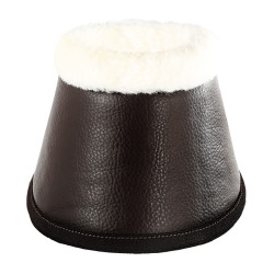 Glocken aus ökologischem Leder Schaf mit Klettverschluss Acavallo Braun Glocken aus ökologischem Leder Schaf mit Klettverschluss Acavallo Braun
