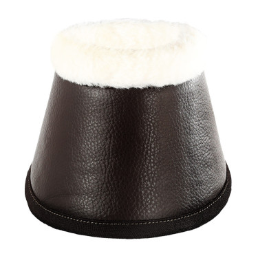 Glocken aus ökologischem Leder Schaf mit Klettverschluss Acavallo Braun Glocken aus ökologischem Leder Schaf mit Klettverschluss Acavallo Braun