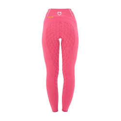 Damen-Reitleggings mit Vollbesatz Classic Equestro Geißblatt Rosa