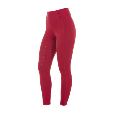 Damen-Reitleggings mit Vollbesatz Classic Equestro Roller Beige