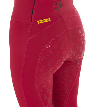 Damen-Reitleggings mit Vollbesatz Classic Equestro Roller Beige