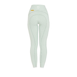 Damen-Reitleggings mit Vollbesatz Classic Equestro Hellgrün Gr&uuml;n