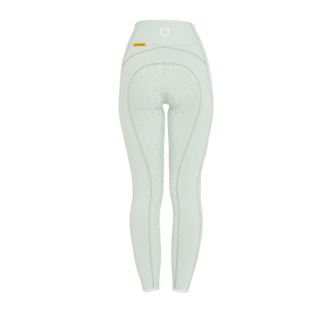Damen-Reitleggings mit Vollbesatz Classic Equestro Hellgrün Gr&uuml;n