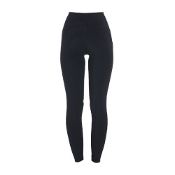 Damen-Tights aus technischem Stretchstoff Kao Light Equestro Schwarz / schwarz