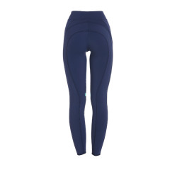 Damen-Tights aus technischem Stretchstoff Kao Light Equestro Marine / Smaragd Blau