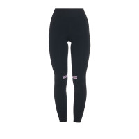 Damen-Tights aus technischem Stretchstoff Kao Equestro Schwarz / Flieder Damen-Tights aus technischem Stretchstoff Kao Equestro Schwarz / Flieder