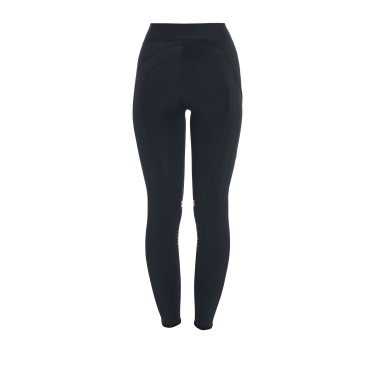 Damen-Tights aus technischem Stretchstoff Kao Equestro Schwarz / Rot Damen-Tights aus technischem Stretchstoff Kao Equestro Schwarz / Rot