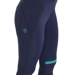Damen-Tights aus technischem Stretchstoff Kao Equestro Damen-Tights aus technischem Stretchstoff Kao Equestro
