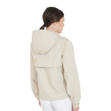 Imperméable technique à 3 couches femme Equestro Beige Imperméable technique à 3 couches femme Equestro Beige