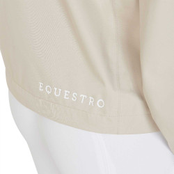Imperméable technique à 3 couches femme Equestro Beige Imperméable technique à 3 couches femme Equestro Beige