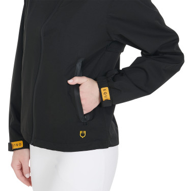 Dreilagige technische Damen-Regenjacke Equestro Dreilagige technische Damen-Regenjacke Equestro