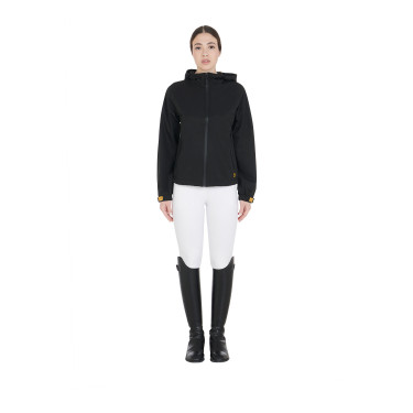 Dreilagige technische Damen-Regenjacke Equestro Dreilagige technische Damen-Regenjacke Equestro
