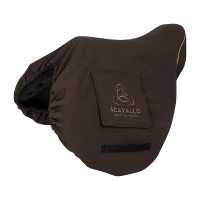 Sattelschoner mit Fleecefutter Acavallo Schwarz Sattelschoner mit Fleecefutter Acavallo Schwarz