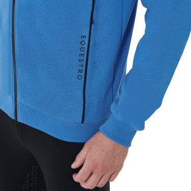 Baumwoll-Kapuzen-Sweatshirt mit Reißverschluss für Herren Equestro Baumwoll-Kapuzen-Sweatshirt mit Reißverschluss für Herren Equestro