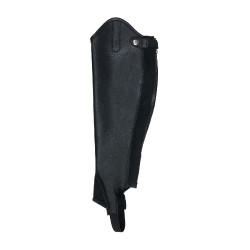 Unisex-Mini-Chaps mit Silikoneinsätzen Gel Grip System Equestro Schwarz