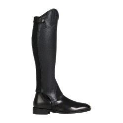Unisex-Mini-Chaps mit Silikoneinsätzen Gel Grip System Equestro Schwarz