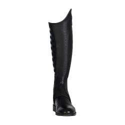Unisex-Mini-Chaps mit Silikoneinsätzen Gel Grip System Equestro Schwarz
