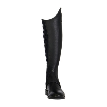 Unisex-Mini-Chaps mit Silikoneinsätzen Gel Grip System Equestro Schwarz