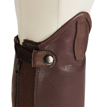 Unisex-Mini-Chaps mit Silikoneinsätzen Gel Grip System Equestro Unisex-Mini-Chaps mit Silikoneinsätzen Gel Grip System Equestro