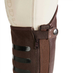 Unisex-Mini-Chaps mit Silikoneinsätzen Gel Grip System Equestro Unisex-Mini-Chaps mit Silikoneinsätzen Gel Grip System Equestro