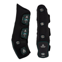 Magnetische Gamaschen Magnet Care vorne Acavallo Schwarz