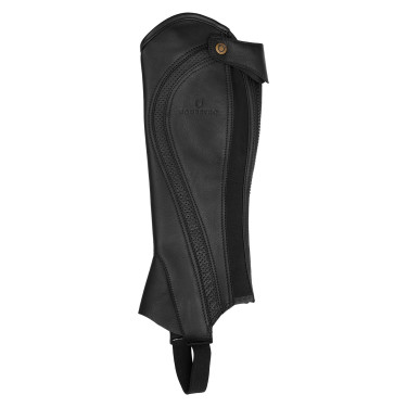 Unisex-Mini-Chaps aus perforiertem Leder für maximalen Komfort Salisbury Equestro Unisex-Mini-Chaps aus perforiertem Leder für maximalen Komfort Salisbury Equestro