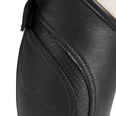 Unisex-Mini-Chaps aus perforiertem Leder für maximalen Komfort Salisbury Equestro Unisex-Mini-Chaps aus perforiertem Leder für maximalen Komfort Salisbury Equestro