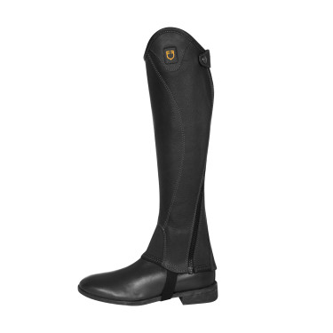 Unisex-Mini-Chaps aus weichem Leder mit seitlichem Reißverschluss Magellano Equestro Unisex-Mini-Chaps aus weichem Leder mit seitlichem Reißverschluss Magellano Equestro